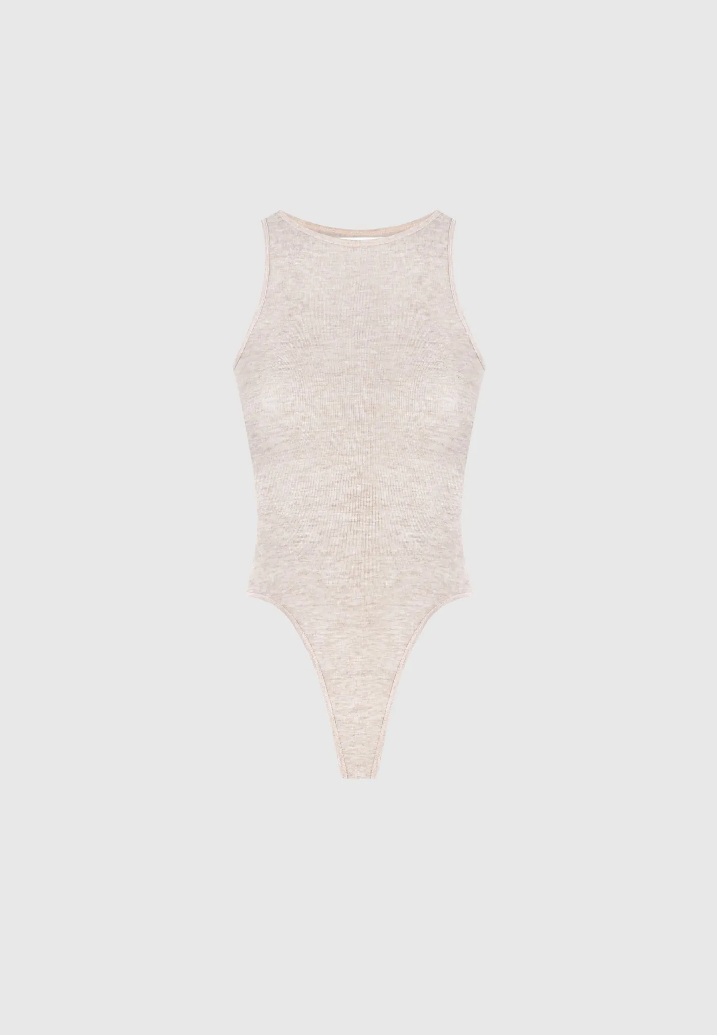 Éternelle Sheer Racer Neck Bodysuit -^Manière De Voir Discount