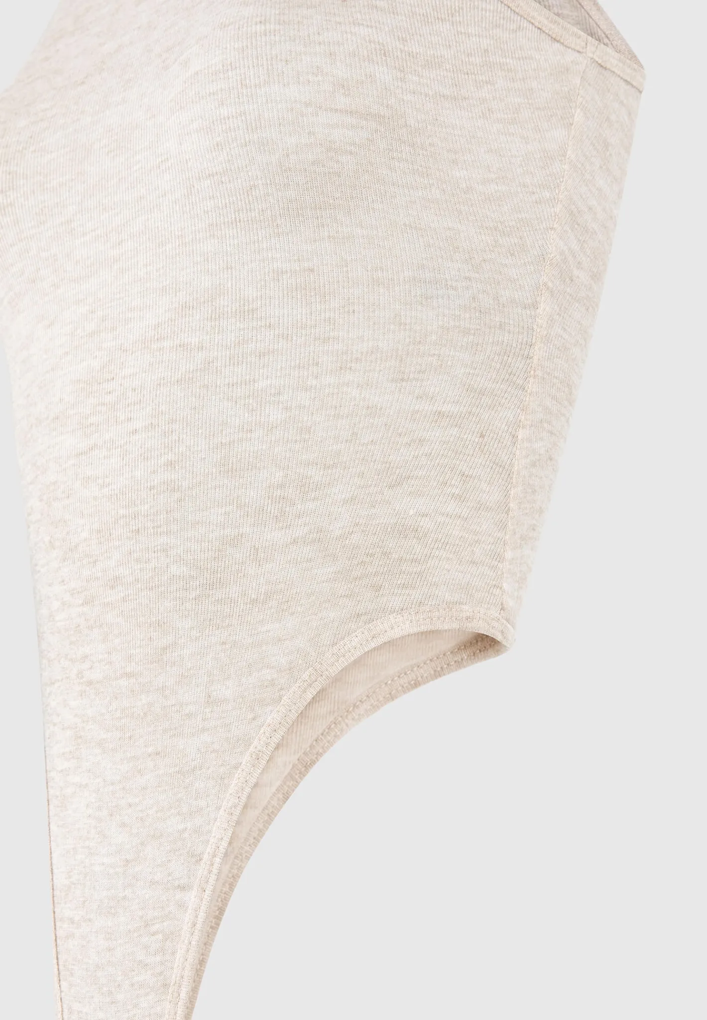 Éternelle Sheer Racer Neck Bodysuit -^Manière De Voir Discount