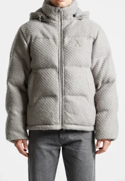 Textured Knit Puffer Jacket -^Manière De Voir Online