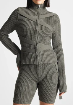 Tie-Up Knitted Cardigan -^Manière De Voir Best