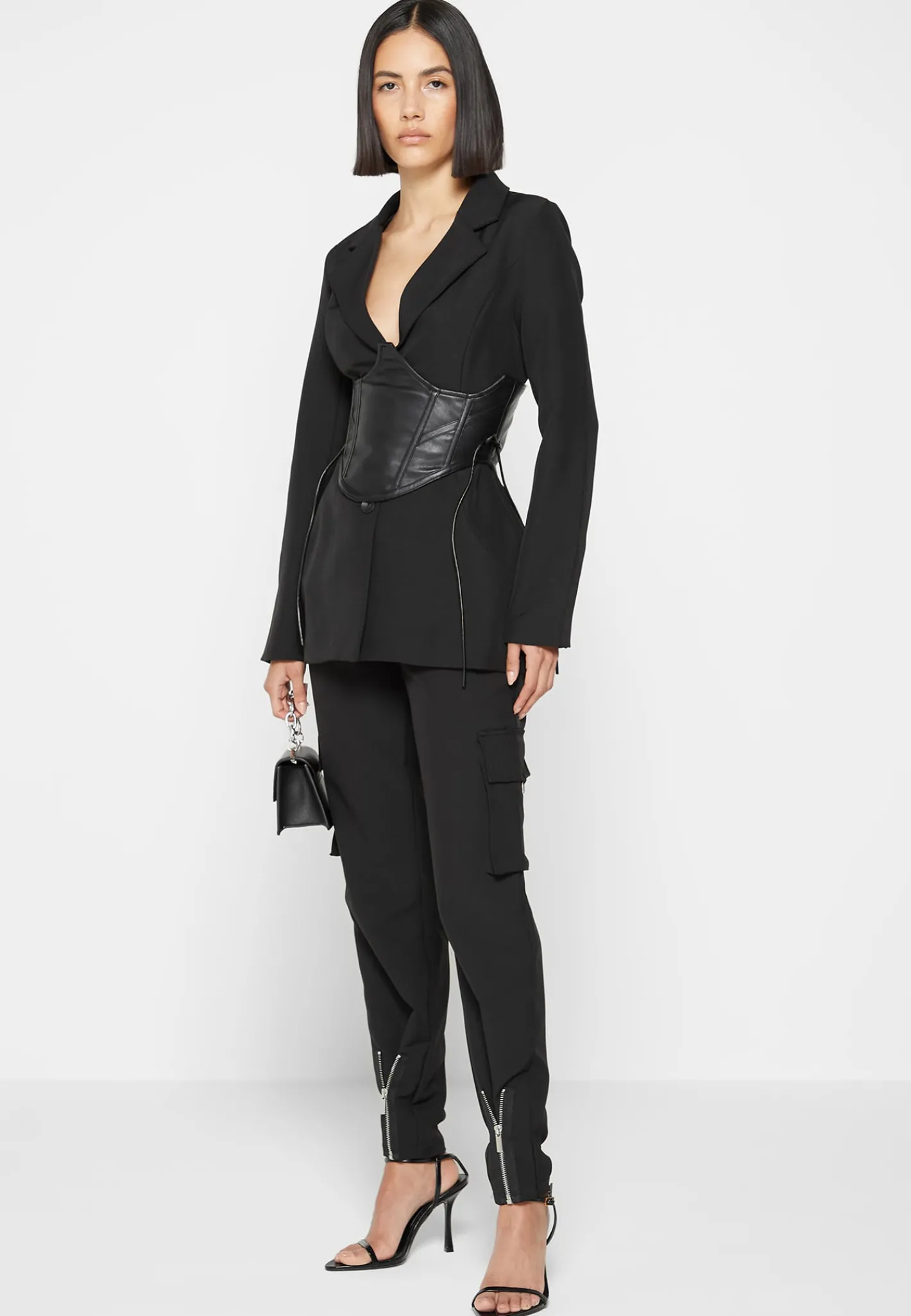 Trousers with Zip Detail -^Manière De Voir Sale