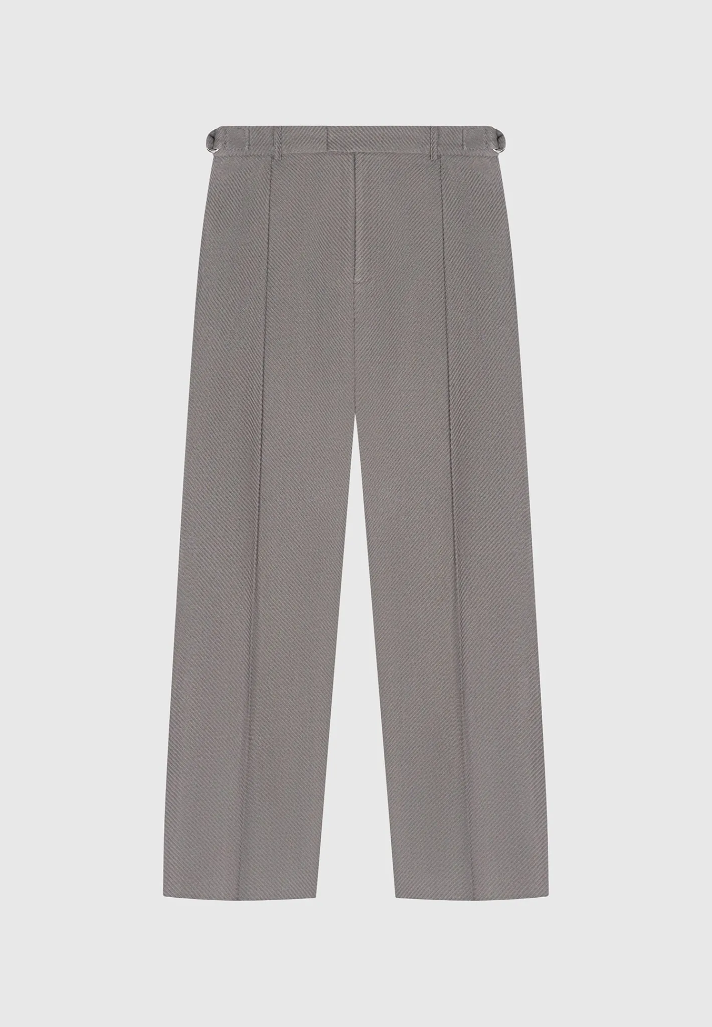 Twill Regular Trousers with Pleat -^Manière De Voir Discount