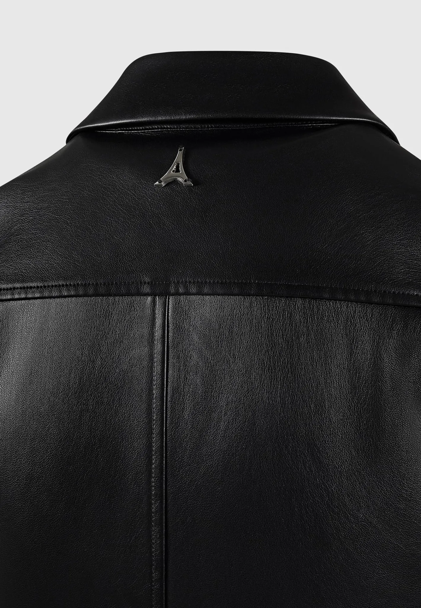 Vegan Leather Angled Shirt -^Manière De Voir Fashion