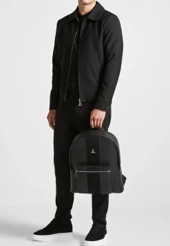 Vegan Leather Backpack with Suede Panel -^Manière De Voir Clearance