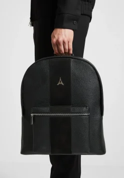 Vegan Leather Backpack with Suede Panel -^Manière De Voir Clearance