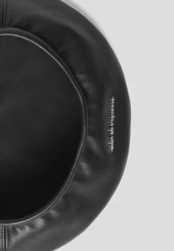 Vegan Leather Beret -^Manière De Voir Clearance