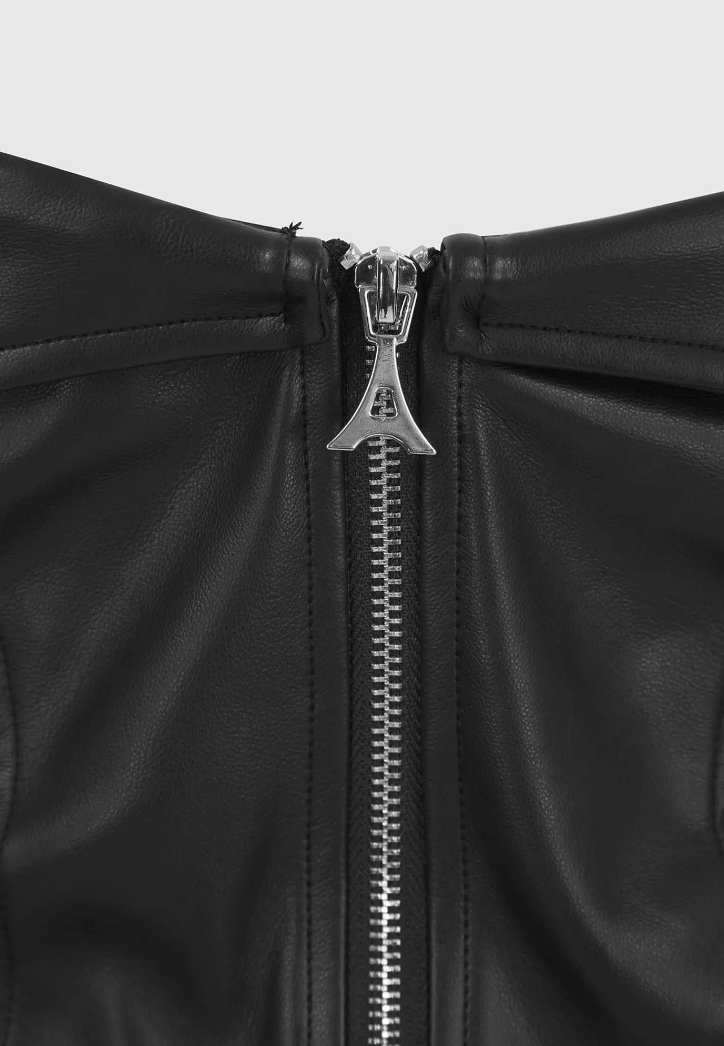 Vegan Leather Biker Corset -^Manière De Voir Fashion