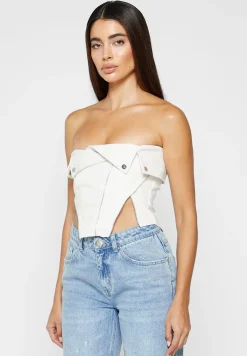 Vegan Leather Biker Corset -^Manière De Voir New