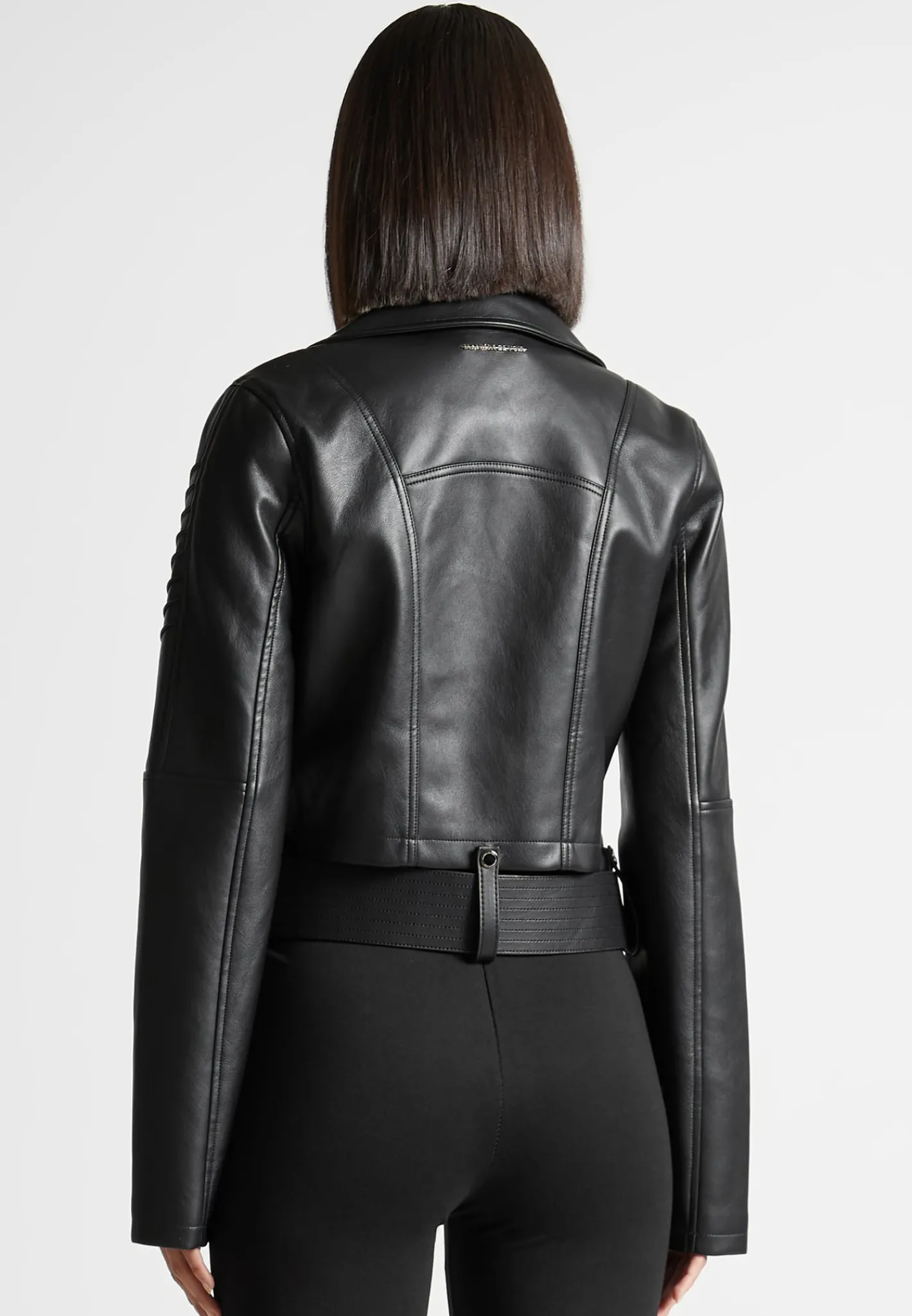 Vegan Leather Biker Jacket -^Manière De Voir Online