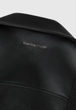 Vegan Leather Biker Jacket -^Manière De Voir Online