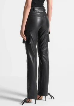 Vegan Leather Biker Trousers -^Manière De Voir Clearance