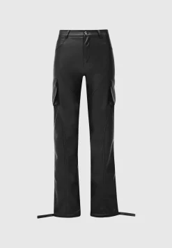 Vegan Leather Biker Trousers -^Manière De Voir Clearance
