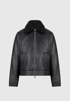 Vegan Leather Boxy Jacket -^Manière De Voir Fashion