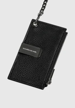 Vegan Leather Cardholder with Chain -^Manière De Voir Best