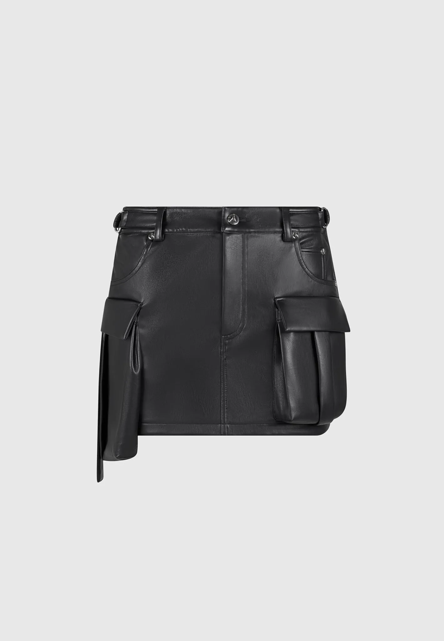 Vegan Leather Cargo Mini Skirt -^Manière De Voir Outlet