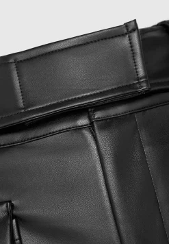 Vegan Leather Carpenter Cargo Trousers -^Manière De Voir Clearance