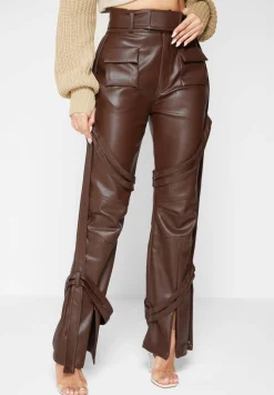 Vegan Leather Carpenter Cargo Trousers -^Manière De Voir Best