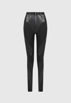 Vegan Leather Contour Leggings -^Manière De Voir Hot