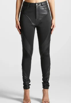 Vegan Leather Contour Leggings -^Manière De Voir Hot