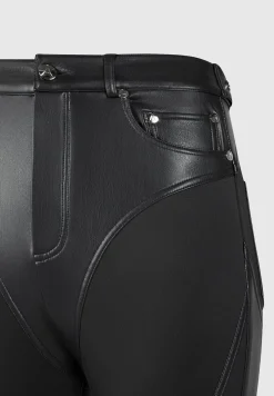 Vegan Leather Contour Leggings -^Manière De Voir Hot