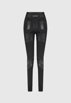 Vegan Leather Contour Leggings -^Manière De Voir Hot