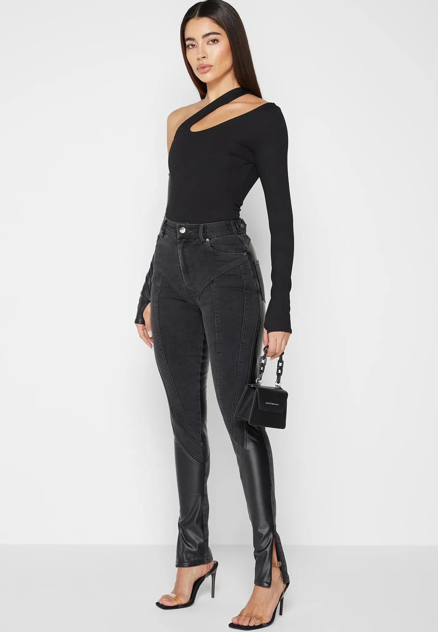 Vegan Leather Contour Skinny Jeans -^Manière De Voir Online
