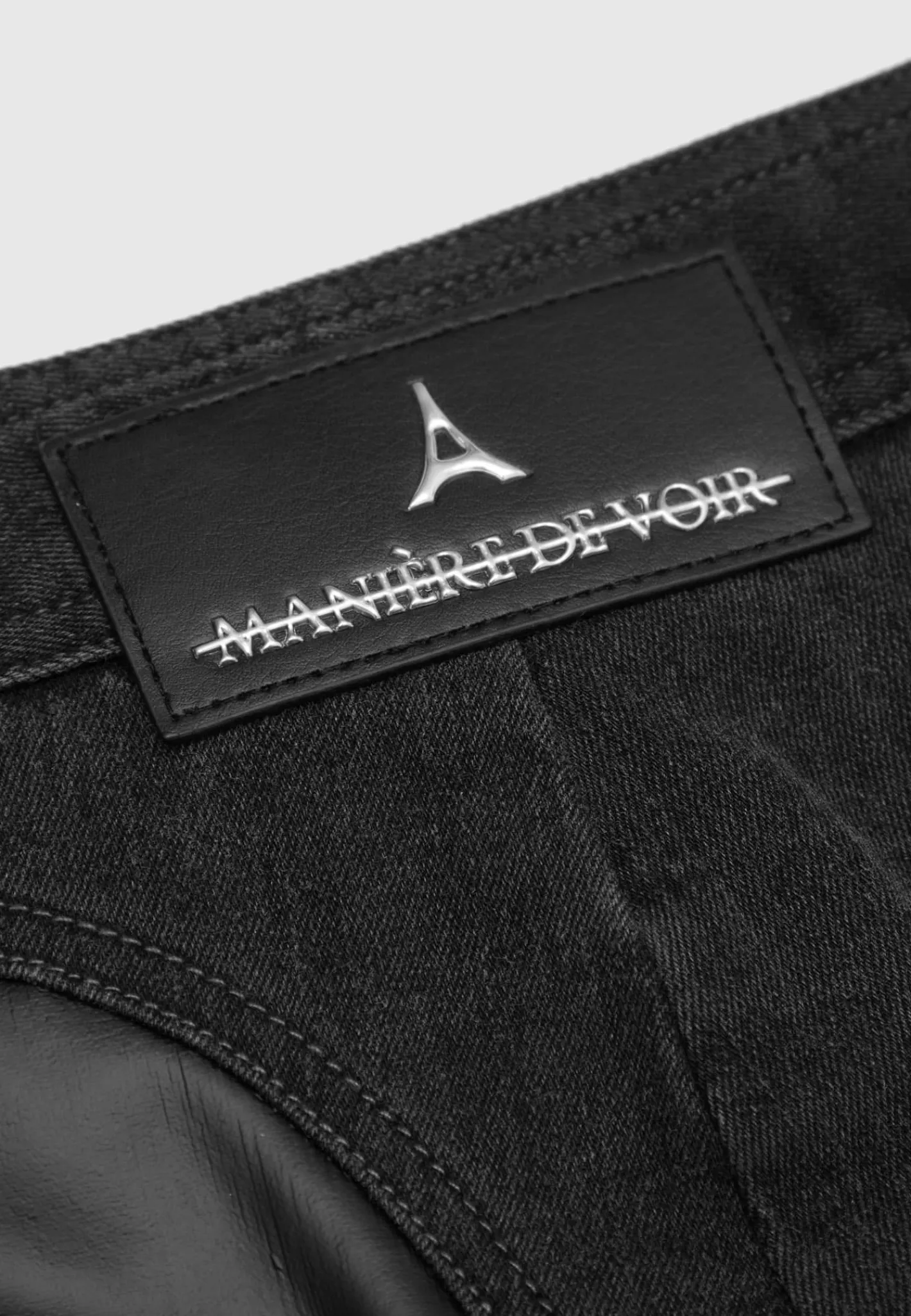 Vegan Leather Contour Skinny Jeans -^Manière De Voir Online
