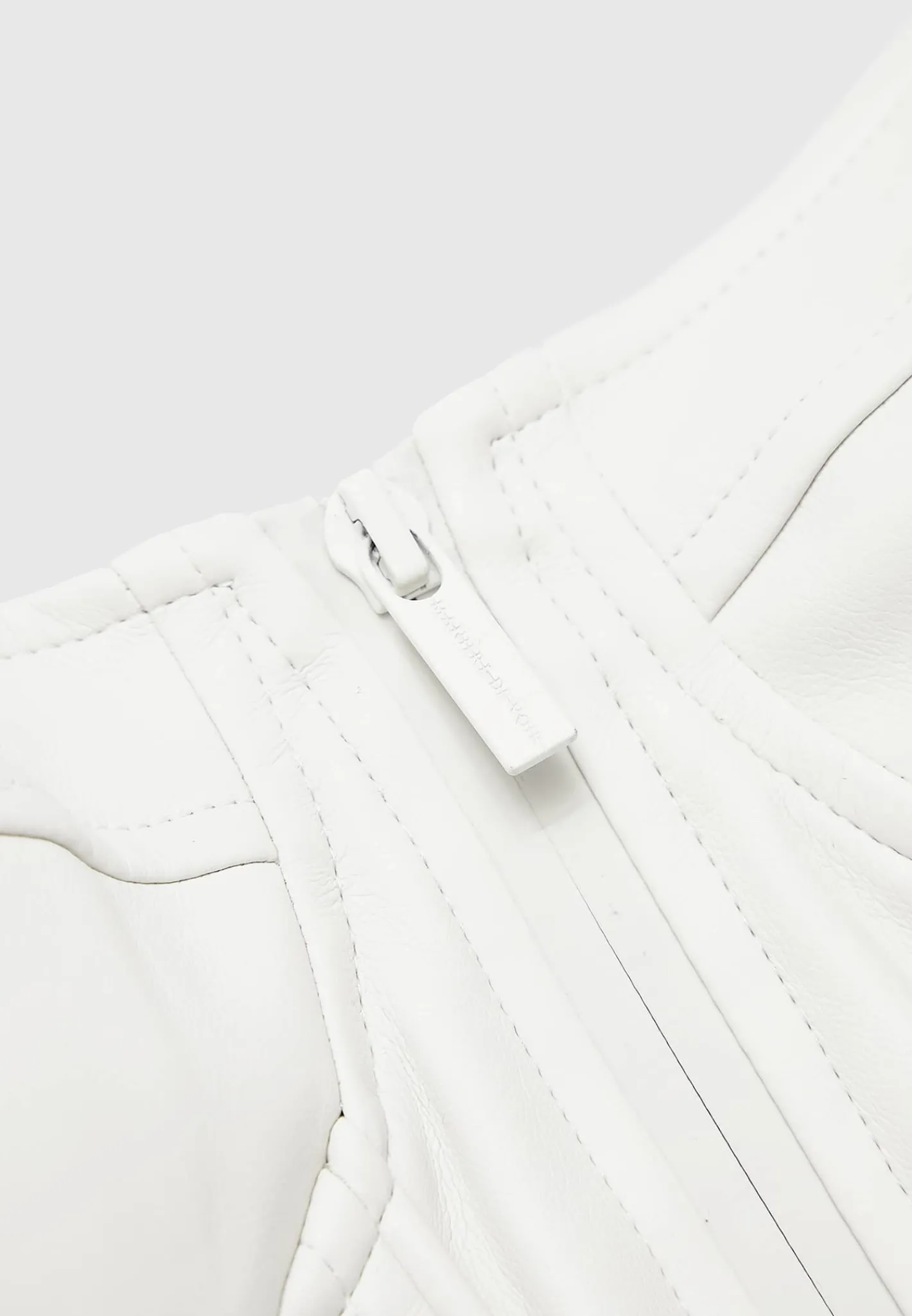 Vegan Leather Corset Top -^Manière De Voir Outlet