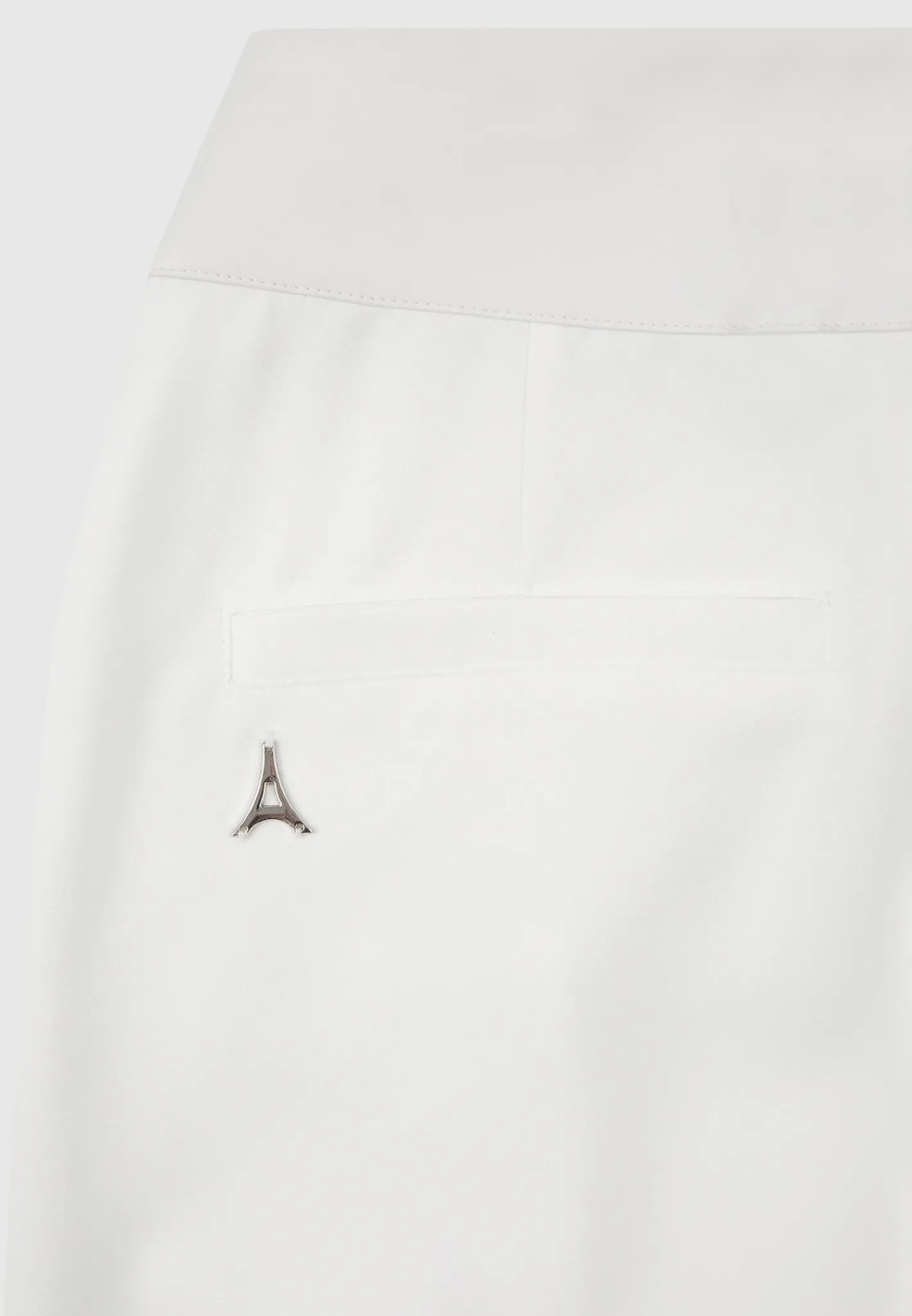 Vegan Leather Corset Zip Trousers -^Manière De Voir Fashion