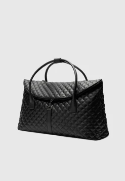 Vegan Leather Diamond Quilted Travel Bag -^Manière De Voir Hot