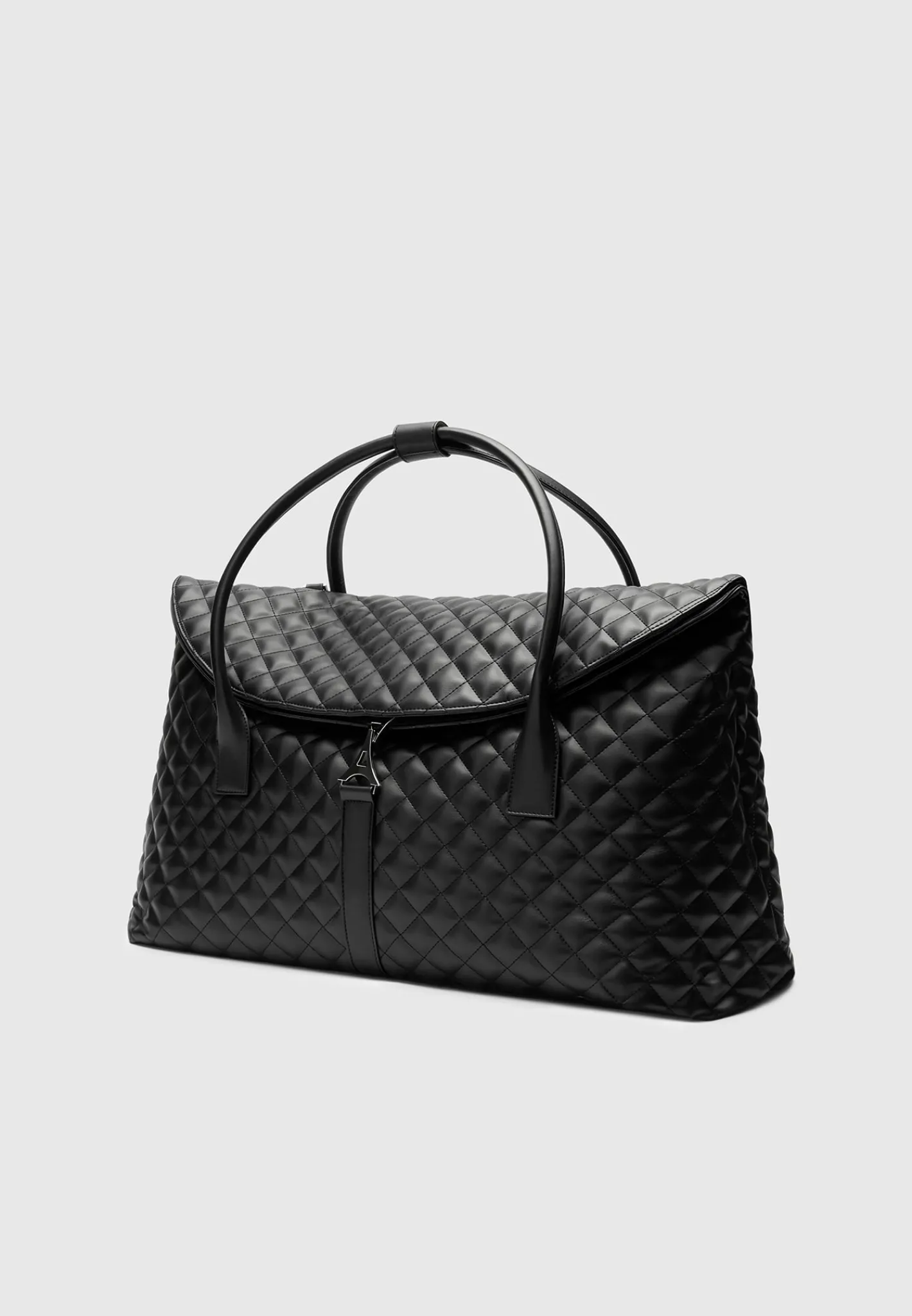 Vegan Leather Diamond Quilted Travel Bag -^Manière De Voir Hot