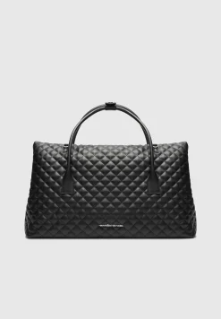 Vegan Leather Diamond Quilted Travel Bag -^Manière De Voir Hot