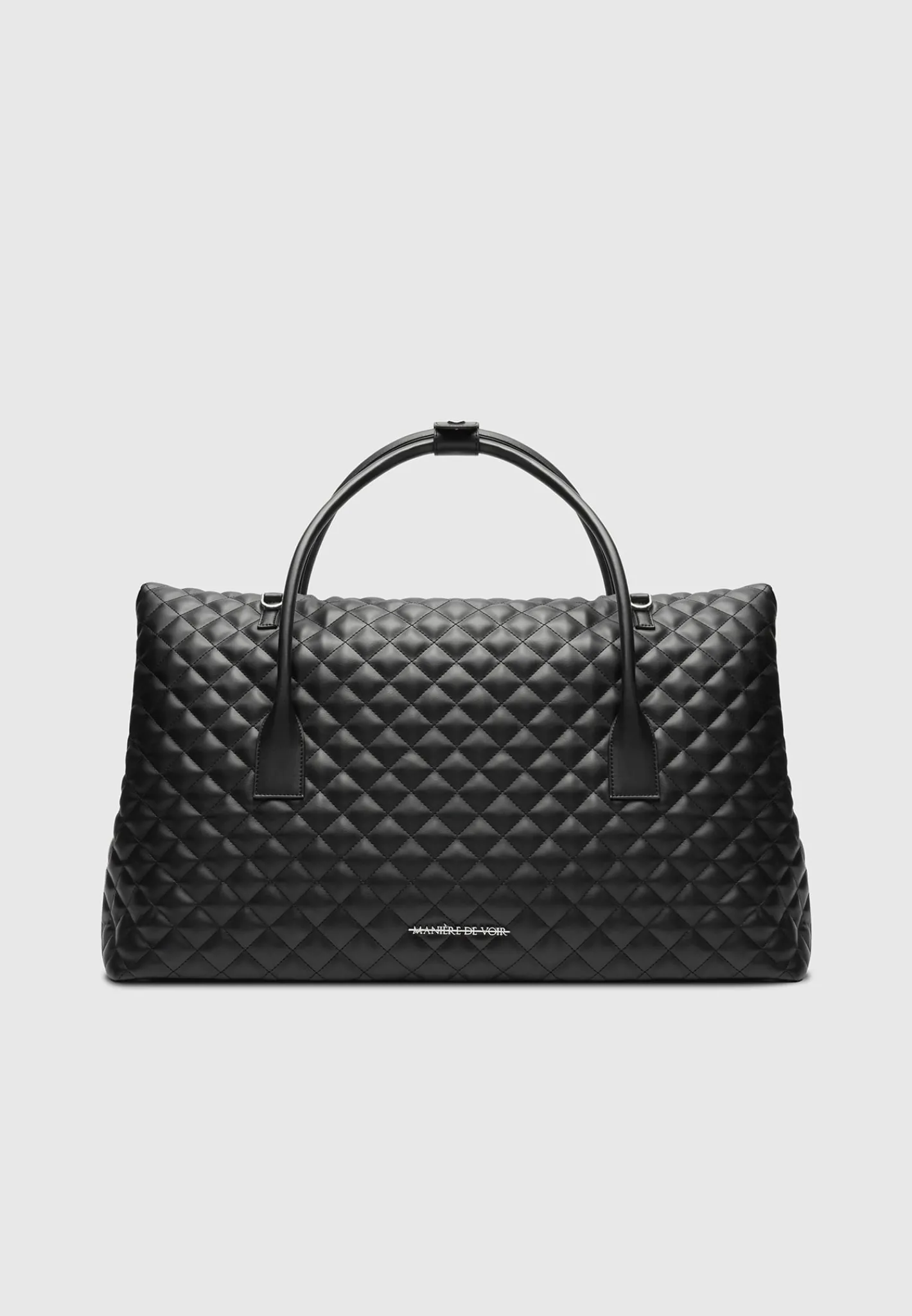 Vegan Leather Diamond Quilted Travel Bag -^Manière De Voir Hot