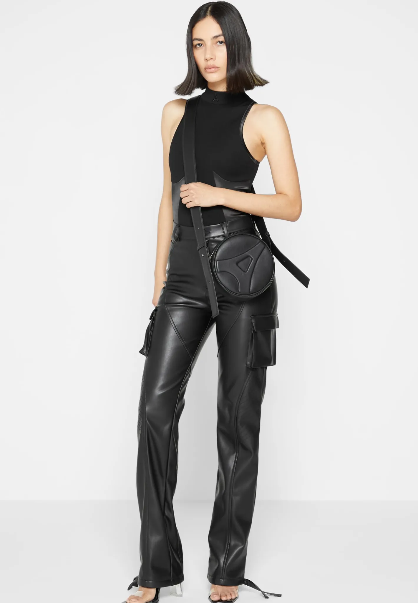 Vegan Leather Embossed Eiffel Bag -^Manière De Voir Hot