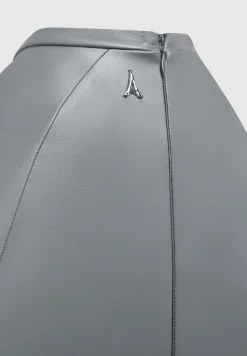 Vegan Leather Gathered Dress -^Manière De Voir Online