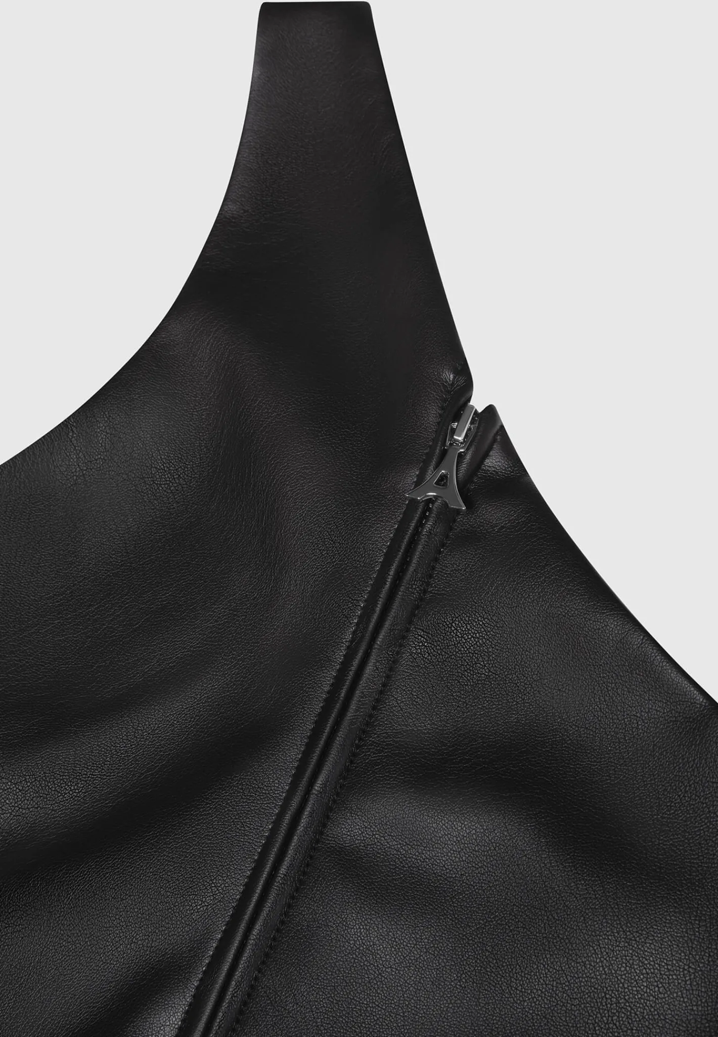 Vegan Leather Invisible Strap Top -^Manière De Voir Hot