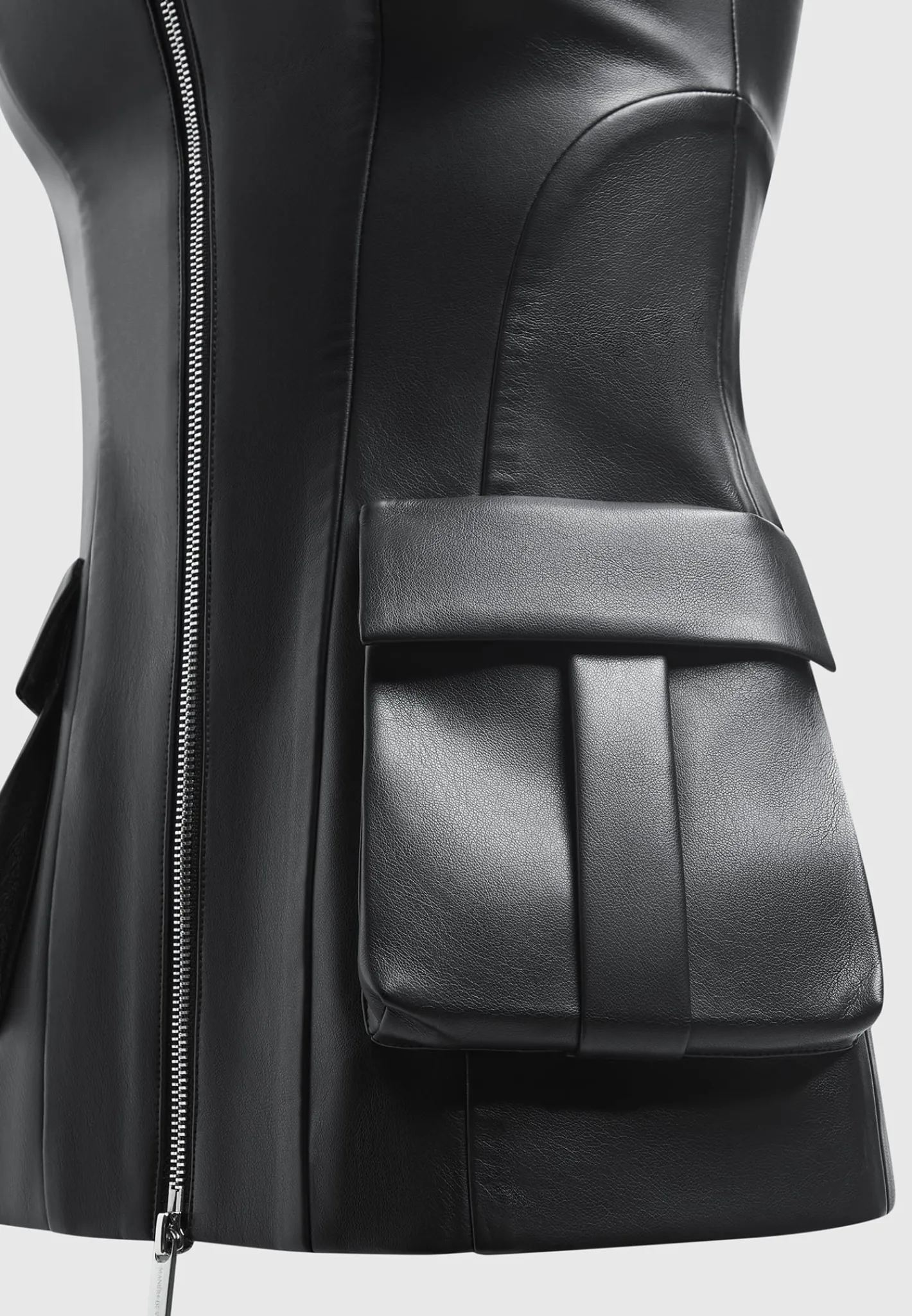 Vegan Leather Longline Bandeau Top -^Manière De Voir Online