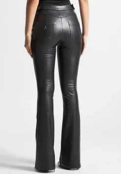 Vegan Leather Mini Flared Leggings -^Manière De Voir New