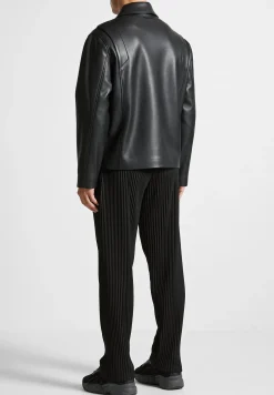 Vegan Leather Minimal Boxy Jacket -^Manière De Voir Outlet