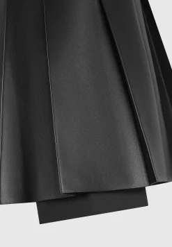 Vegan Leather Pleated Skort -^Manière De Voir Online