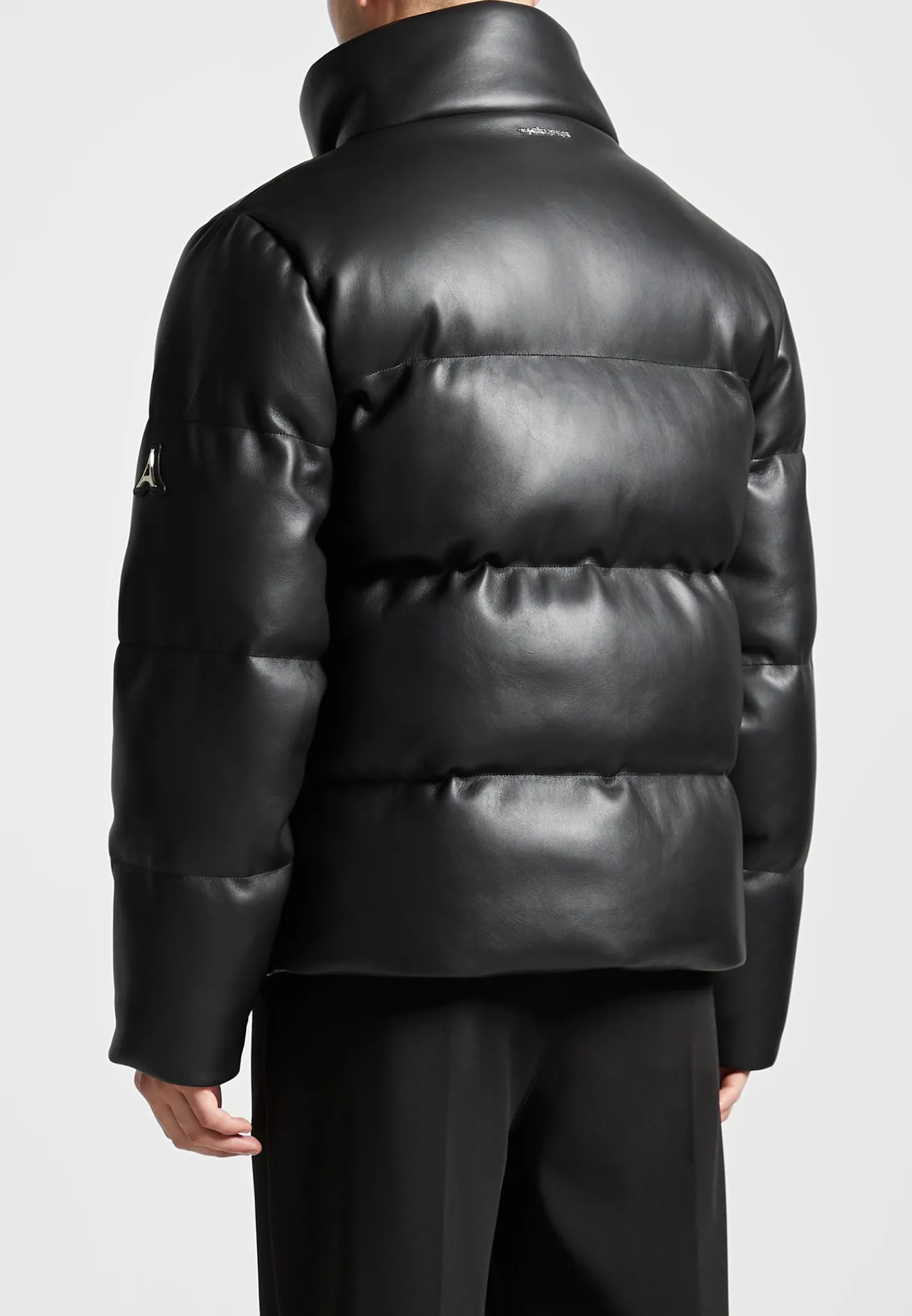 Vegan Leather Puffer Jacket -^Manière De Voir Sale