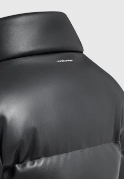 Vegan Leather Puffer Jacket -^Manière De Voir Sale