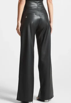 Vegan Leather Rope Tie Trousers -^Manière De Voir Best