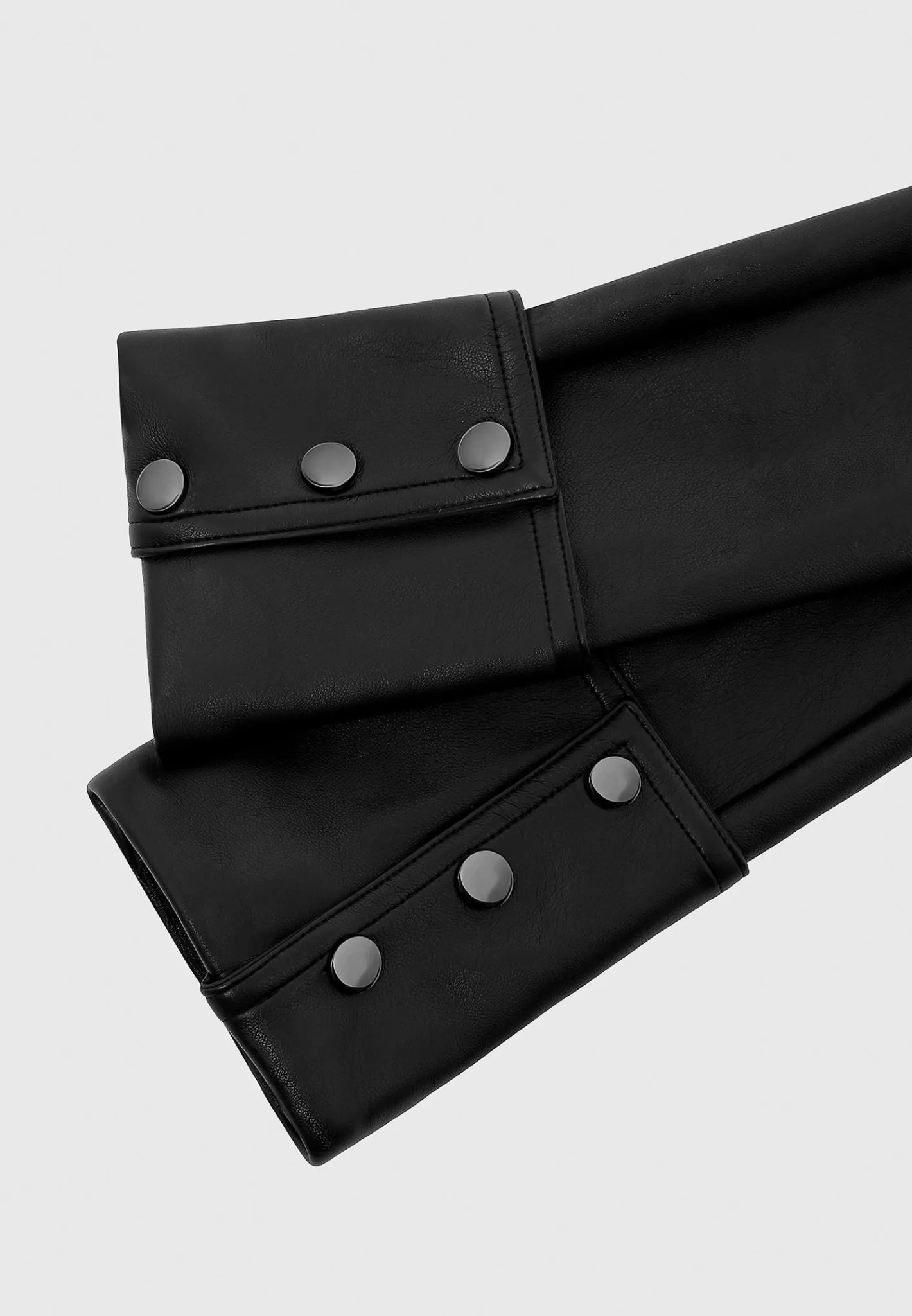 Vegan Leather Ruched Long Gloves -^Manière De Voir Best