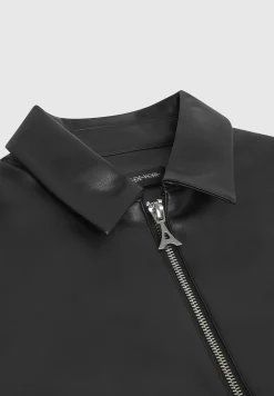 Vegan Leather Shirt -^Manière De Voir Discount