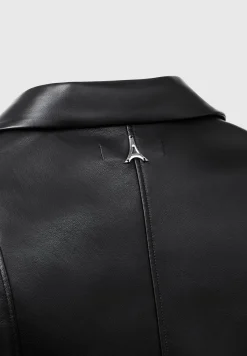 Vegan Leather Shirt with Clasp -^Manière De Voir New