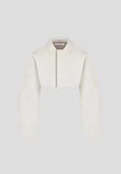 Vegan Leather Super Cropped Jacket -^Manière De Voir Clearance