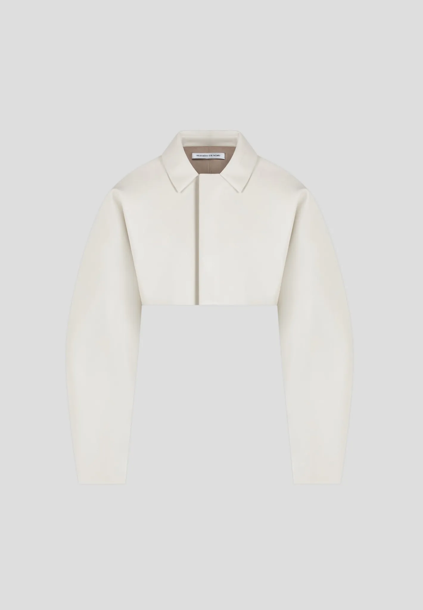 Vegan Leather Super Cropped Jacket -^Manière De Voir Clearance