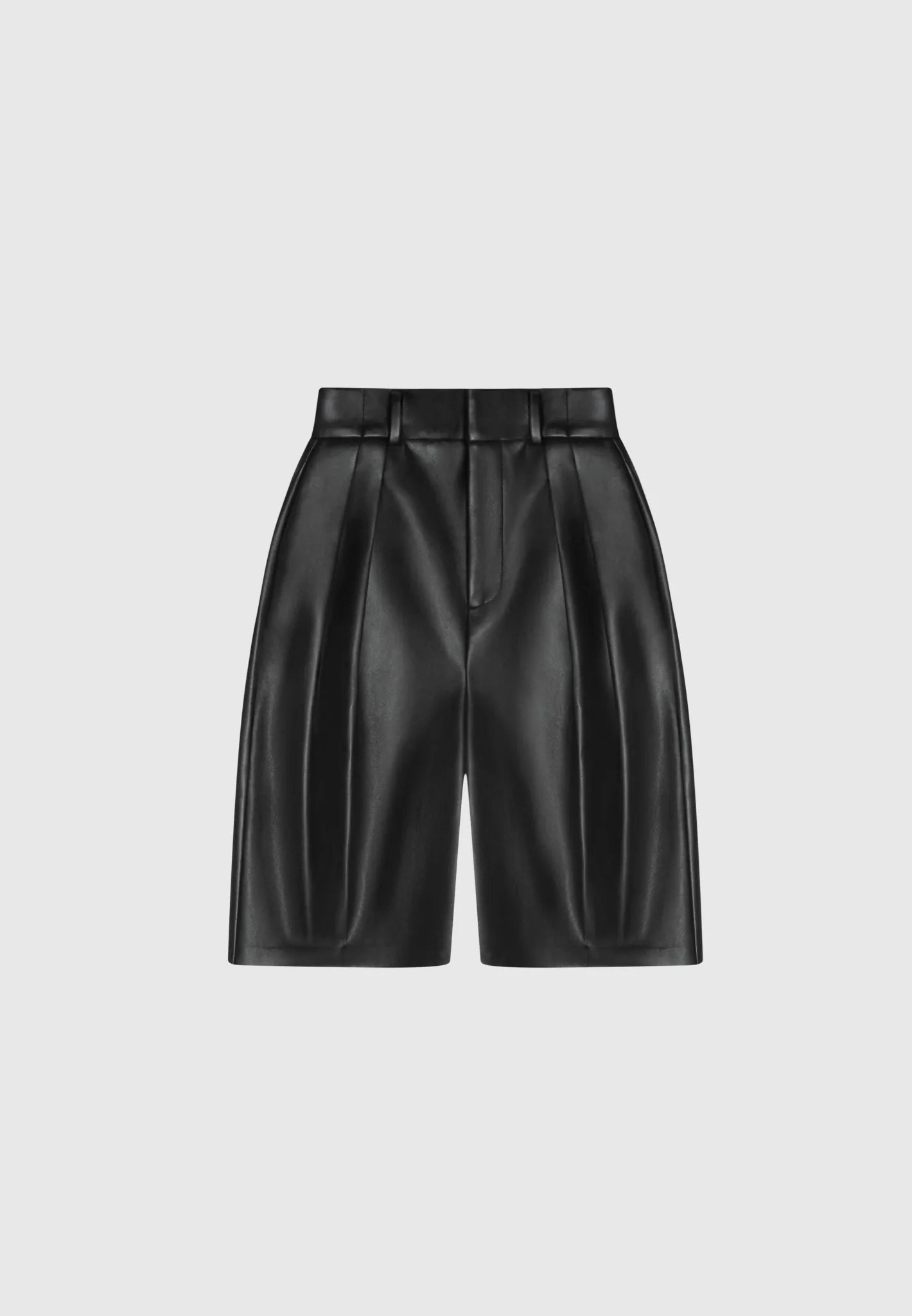 Vegan Leather Tailored City Shorts -^Manière De Voir Discount