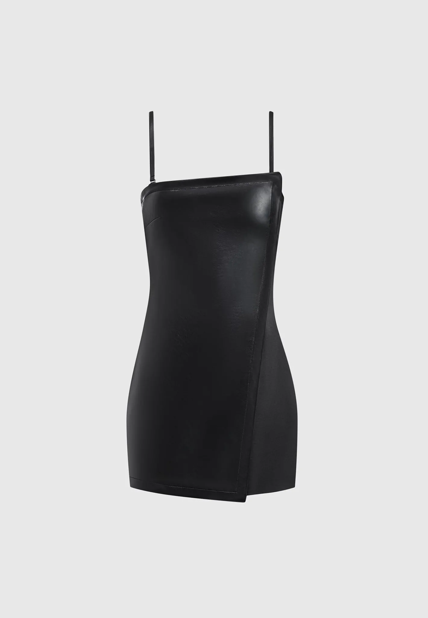 Vegan Leather Tailored Playsuit with Gloves -^Manière De Voir Discount